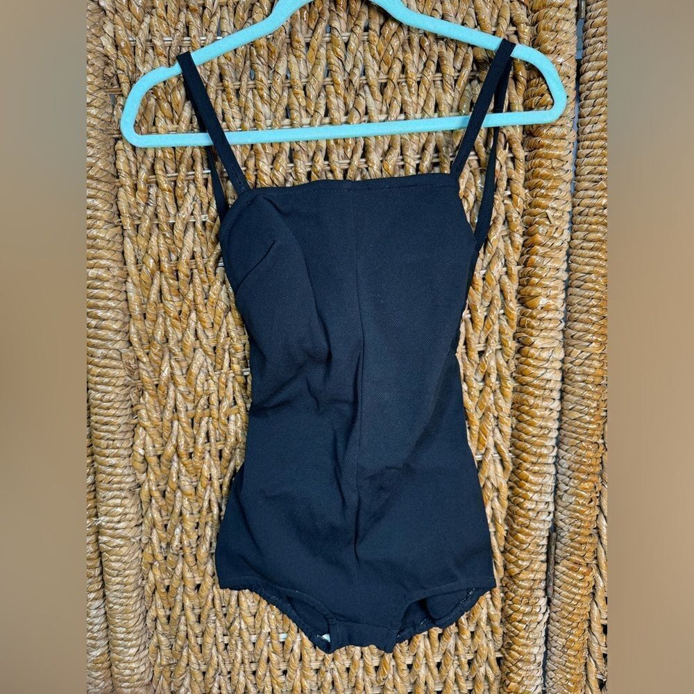 Tom Brigance for Sinclair Black One Piece Vintage 60s Swimsuit